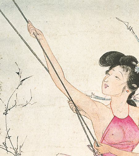 成县-胡也佛的仕女画和最知名的金瓶梅秘戏图